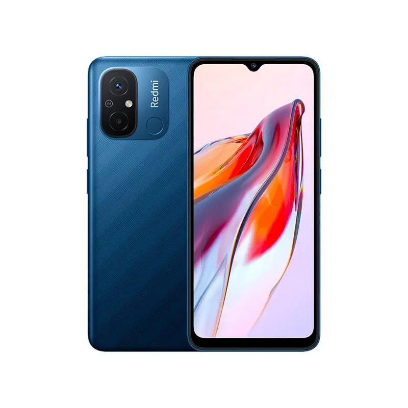 صفحه نمایش گوشی Xiaomi redmi 12c blue
